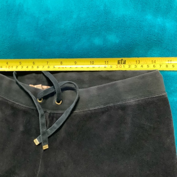 Juicy Couture Navy Blue Velour Tracksuit w/ Back Pockets - Picture 8 of 13